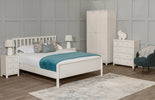 King size bed base Freya 5' Low Footboard Bed Natural