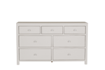 Wooden chest of drawers featuring Freya 7 drawer design
