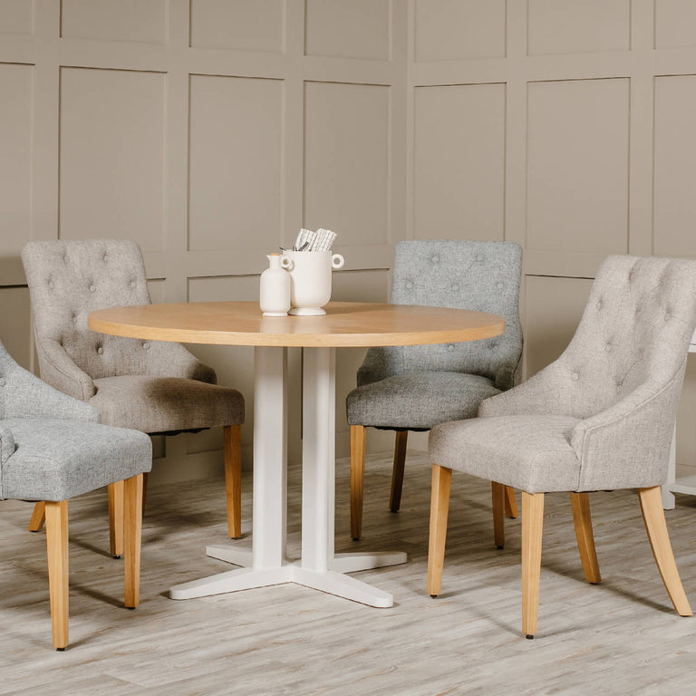 Freya Round Dining Table Natural