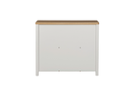 Freya Sideboard Natural - stylish wooden sideboard with silver handles