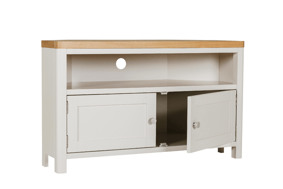 Freya TV unit with natural finish for modern living rooms