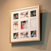 Sophisticated personalised photo frame in champagne

