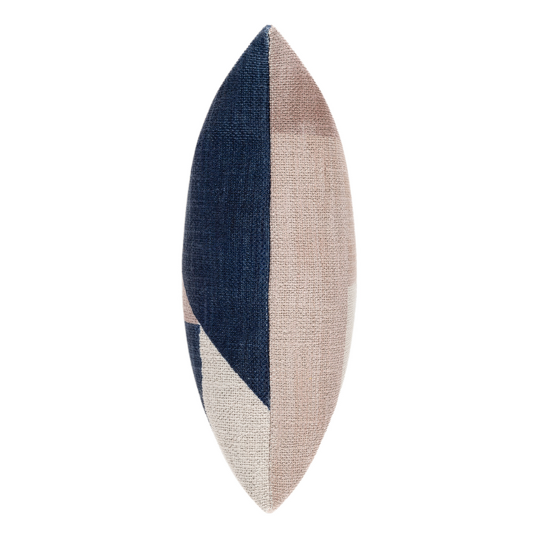 Scatterbox Cushion Geo Block Natural Midnight