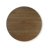 Mahogany round dining table for a timeless look