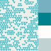 Graham & Brown Secret Mountain Azure Wallpaper