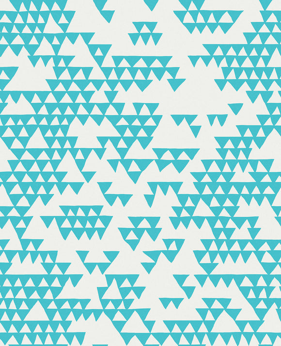 Graham & Brown Secret Mountain Azure Wallpaper