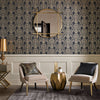 Art Deco Black & Gold Wallpaper life style picture