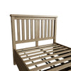 Reliable mattress support with wooden slats