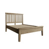 Natural wood beauty of double bed