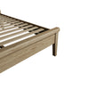 Tapered leg king size bed for bedrooms