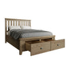 High-quality bed frame with solid wood