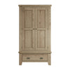 Wooden wardrobe with ample storage