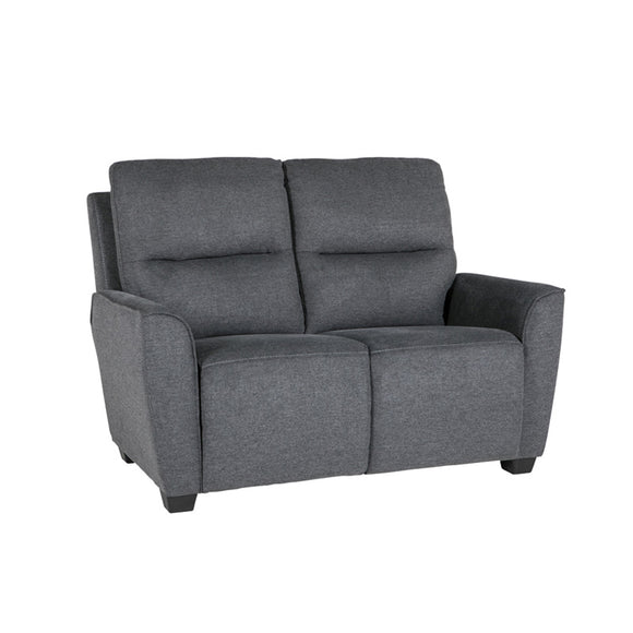Harlington 2 Seater Sofa Charcoal - Modern Fabric Sofa.