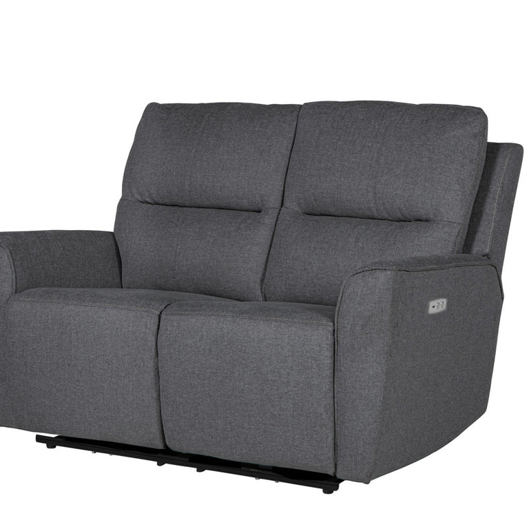 Harlington 2 Seater Sofa Charcoal Recliner