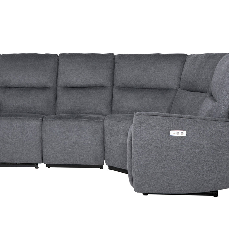 Harlington Corner Sofa Charcoal