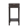 Modern accent table with storage, Harman 1 Drawer Accent Table