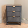 Small lamp table Harman 3 Drawer Locker for bedroom