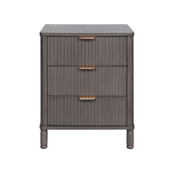 Modern wood locker with drawers Harman 3 Drawer Locker