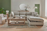 Versatile Humphrey Corner Sofa Grey enhancing any living room.
