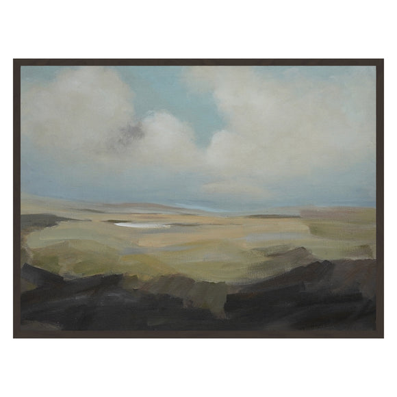  Scatter Box Art Inver 2 61x46x4cm Green/Blue canvas wall art