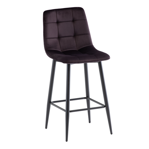 Comfortable Isabella Counter Stool Aubergine set for dining spaces
