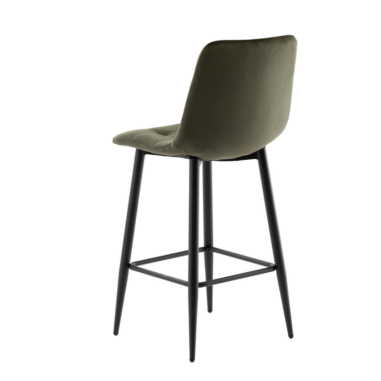 Isabella Counter Stool Green (Set of 2)