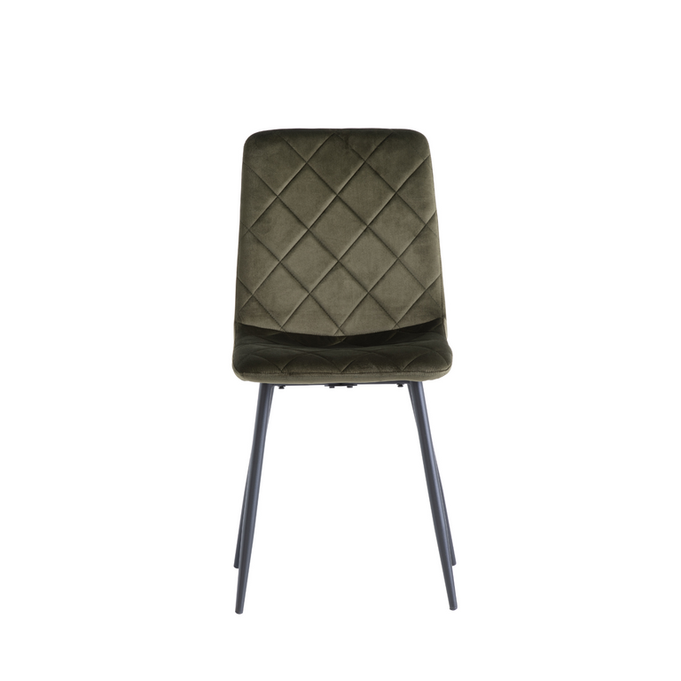 Isabella Dining Chairs Green (Set of 2)