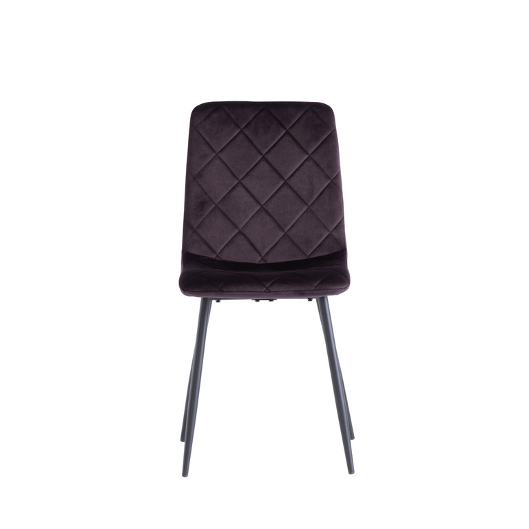 Isabella Dining Chairs Aubergine (Set of 2)