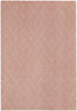 Ivy Geometric Rug 022 Blush Pink picture of the rug design