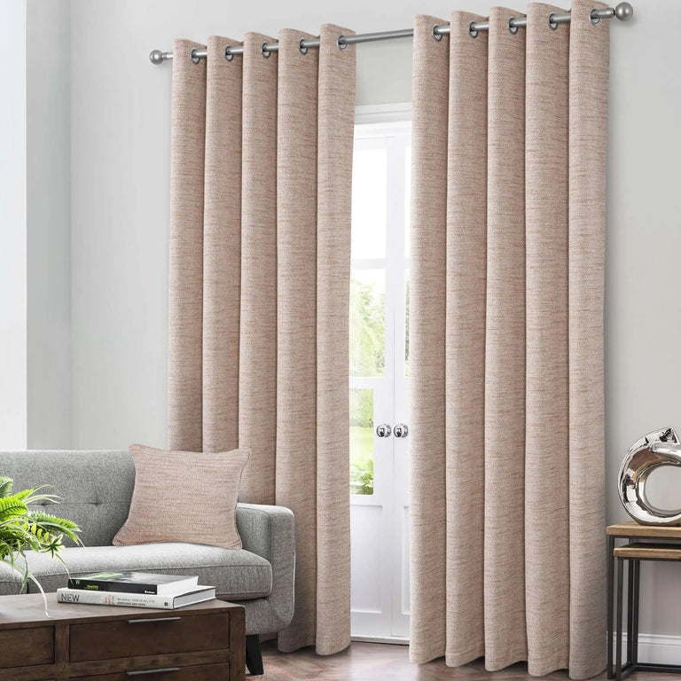 Kendal Maize Lined Curtains