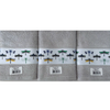 Kitchen Towels Digital Dragonfly Silver picture of the three towels on the white background 