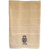 Beige Kitchen Towel with Ollie Owl Design for Clean Dishes
