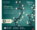Black wire LED cherry lights gb for outdoor holiday decorations
