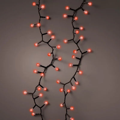 LED Cherry Lights GB 8 Function Twinkle Effect Outdoor Red