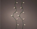 Green and warm white LED Vintage Lights Gb 8 Function Twinkle Effect Indoor