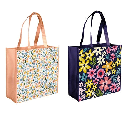 Large Square PP Bag Floral