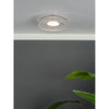 Stylish Leena Flush polished chrome LED light for modern interiors