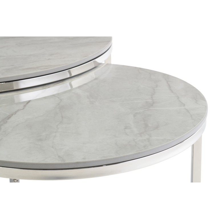 Leo Nest of Tables Grey
