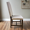 Traditional style dining chair for timeless elegance.