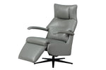 Electric Recliner Accent Chair - Enhance your living room with the Luca Recliner Chair Steel.