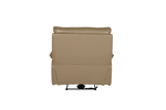 Lugo 1 Seater Electric Recliner Chair in Latte with USB charging ports