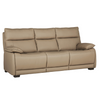Lugo 3 Seater Sofa Latte leather couch
