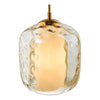 Majella Pendant Aged Brass and Champagne Glass pendant ceiling lights
