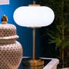 Marcella Usb Rechargeable Table Lamp 50cm lifestyle picture on the console table