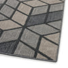 Max Geometric Rug 791 Grey and Taupe picture of the rug corner