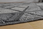 Max Geometric Rug 791 Grey and Taupe picture of the border