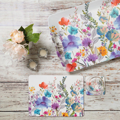 Meadow Floral Pack Of 6 Placemats
