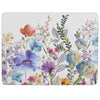 Stylish placemats featuring vibrant wildflower blooms – Meadow Floral Pack Of 4 Placemats.
