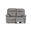 Luxurious s2 seater sofa in grey leather
