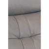 Premium 2 seater leather sofa couch with lumbar support
